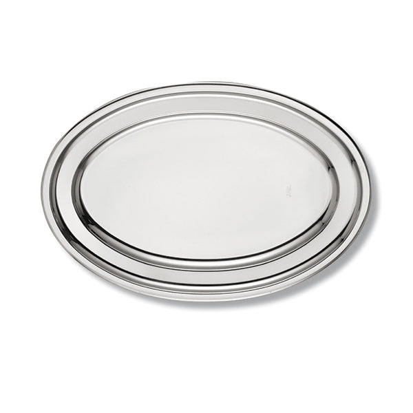 plat ovale en inox alfa 35 cm inoxriv