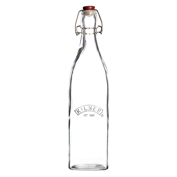 bouteille verre 1 l avec fermeture clip kilner kilner