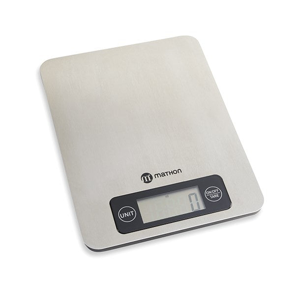 balance de cuisine digitale en inox 5 kg mathon