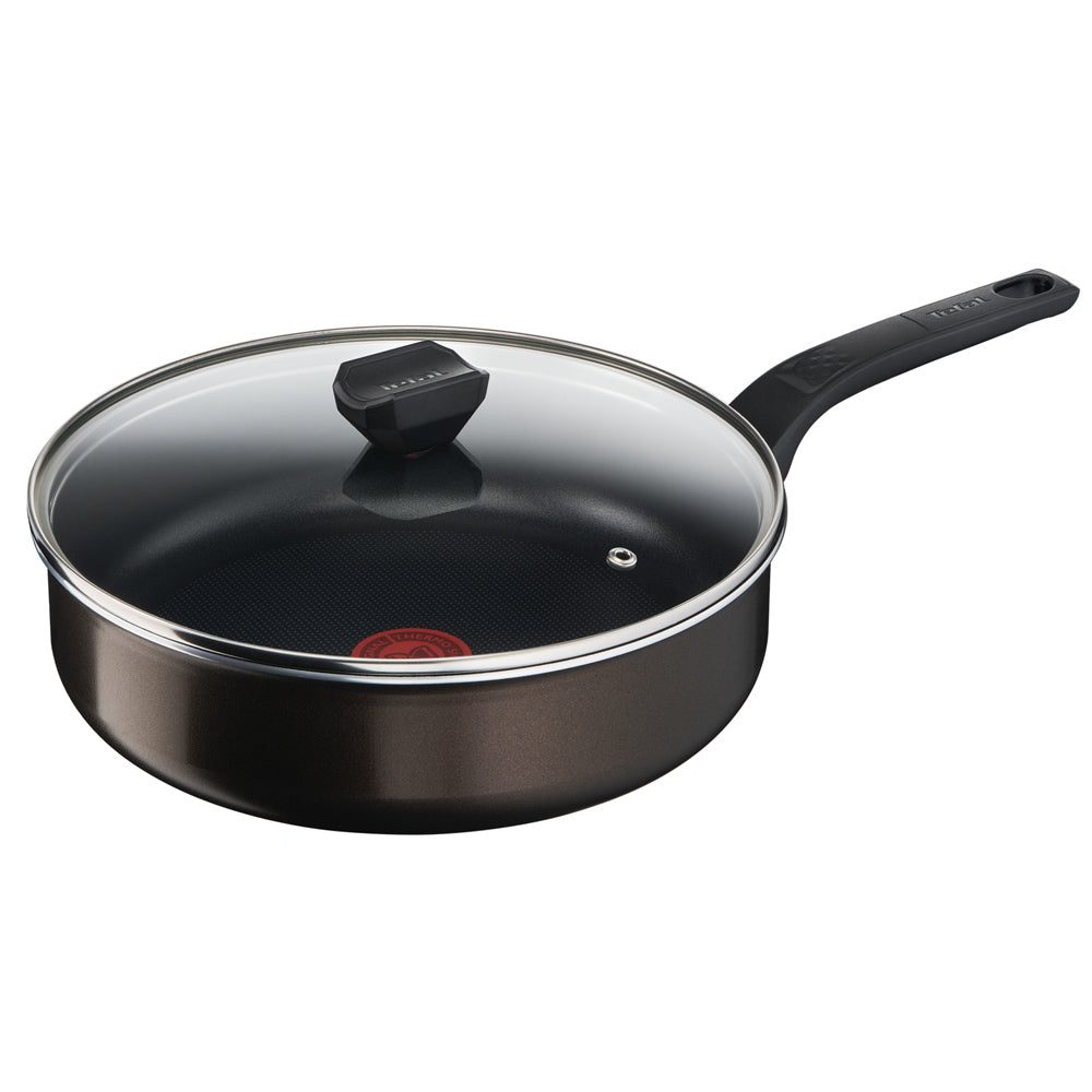 sauteuse 24 cm avec couvercle easy cook & cean tefal