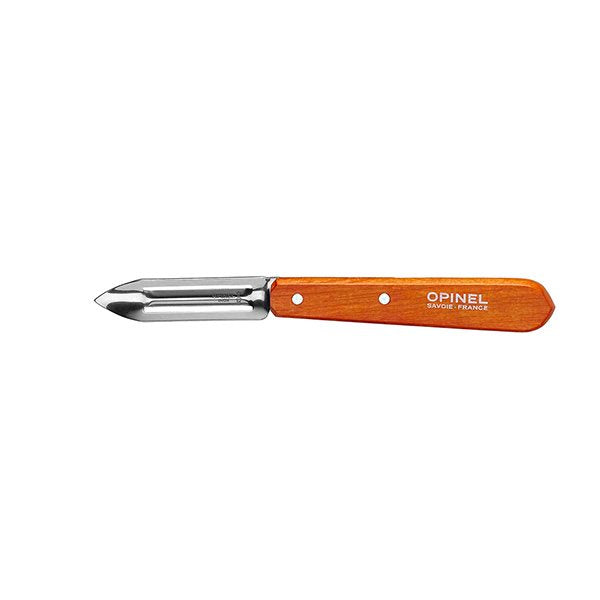 eplucheur n°115 lame inox 6 cm coloris mandarine opinel