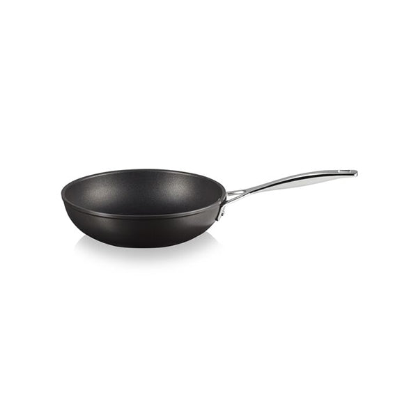 sauteuse en aluminium les forgées 24 cm le creuset