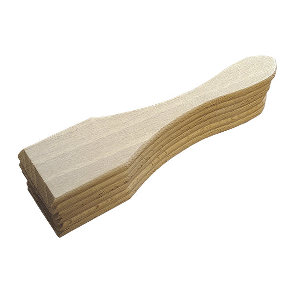 set 6 spatules à raclette en bois 14,5 cm roger orfèvre