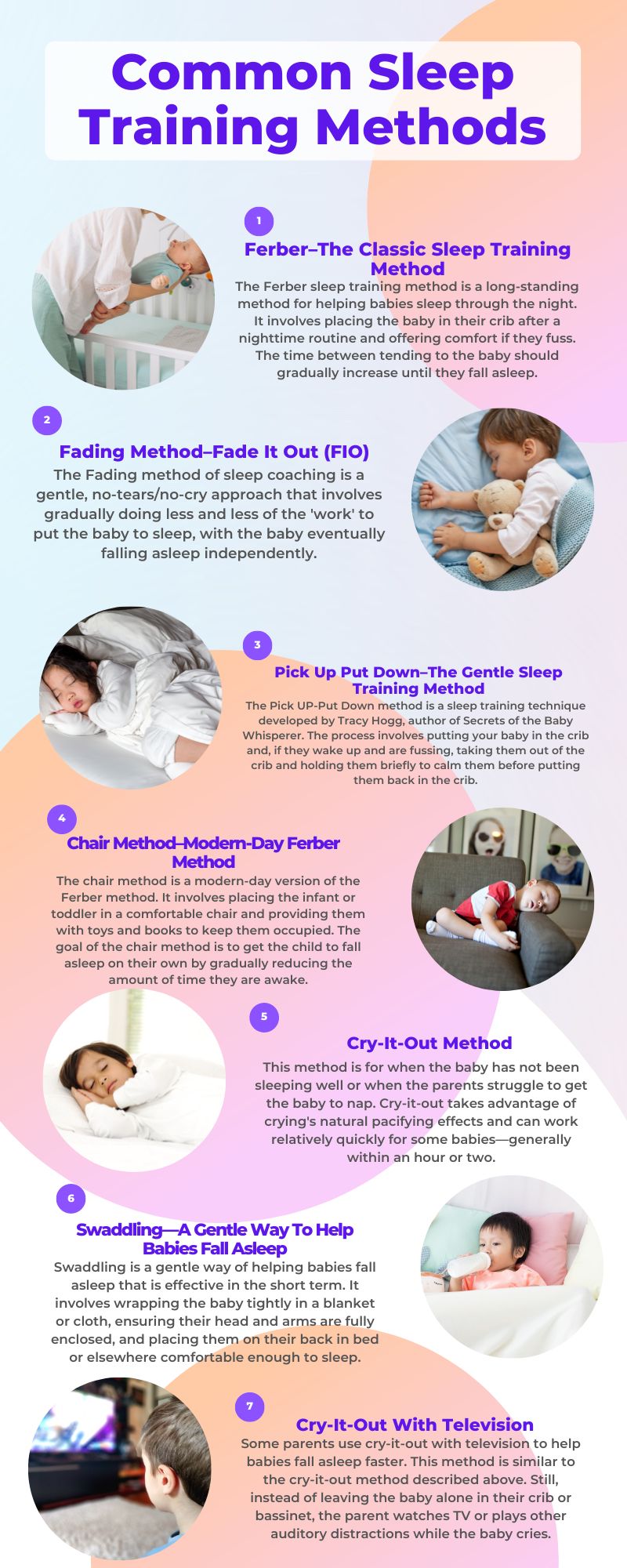 Common Sleep Training Methods