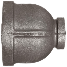 Picture of 3/8 inch x 1/4 inch Black Malleable Iron Reducer, FIP x FIP