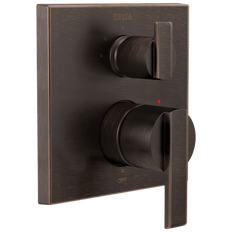 Picture of Delta Modern Lever Handle Valve Trim With 3-Setting Integrated Diverter, 6-13/16 in Trim, Venetian Bronze