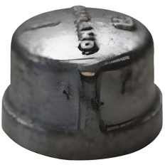 Picture of 1/4 inch Galvanized Malleable Iron Threaded Cap