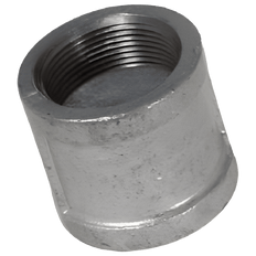 Picture of 1 inch Galvanized Malleable Iron Merchant Coupling, Imported, FIP x FIP