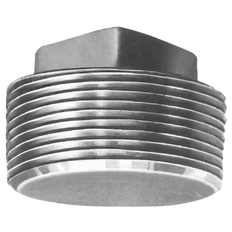Picture of 1/2 inch Galvanized Malleable Iron Plug, Imported, MIP