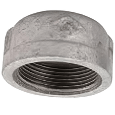 Picture of 1 inch Galvanized Malleable Iron Cap, Imported, FIP