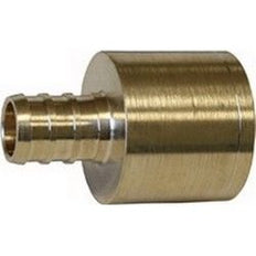 Picture of 1/2 inch Brass PEX Female Sweat Adapter, PEX Barb x FEM Sweat