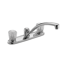 Picture of Delta Classic Two Handle Kitchen Faucet, 1.8 gpm, Chrome