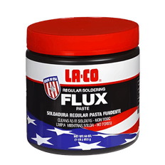 Picture of La-Co 1 lb Regular Paste Solder Flux, Jar, White