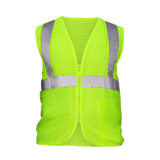 Picture of SAS High-Vis Class 2 Flame Retardant Vest, 2X-Large, Yellow