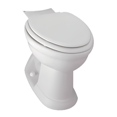 Picture of Mansfield Waverly HET Elongated SmartHeight Toilet Bowl Only, Biscuit