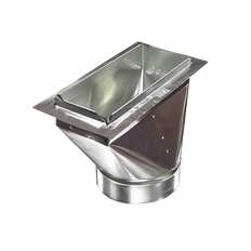 Picture of 4 inch x 12 inch x 7 inch Flanged Ceiling Box, 30 ga.
