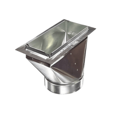 Picture of 4 inch x 10 inch x 6 inch Flanged Ceiling Box, 30 ga.