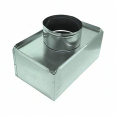 Picture of 10 inch x 10 inch x 8 inch Insulated Box with Top Outlet