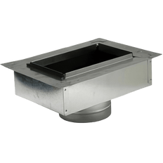 Picture of 10 inch x 6 inch x 5 inch Insulated Box with Bottom Flange