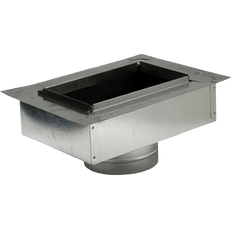 Picture of 10 inch x 6 inch x 7 inch Insulated Box with Bottom Flange