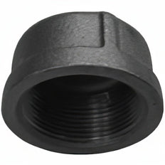 Picture of 3/8 inch Black Malleable Iron Threaded Cap