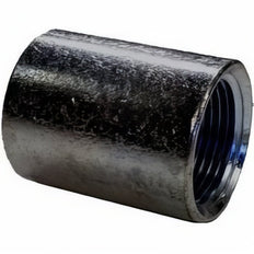 Picture of 2-1/2 inch SCH STD Black Steel Coupling, Threaded x Threaded