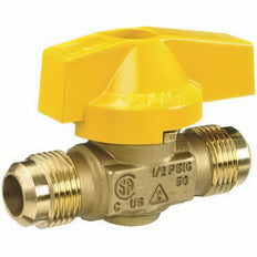 Picture of B&K Forged Brass Gas Ball Valve, 1/2 inch Flare x Flare