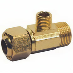 Picture of B&K 3/8 inch x 3/8 inch x 3/8 inch Brass Lead Free Adapter Tee