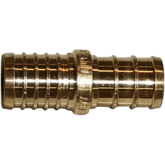 Picture of 1/2 inch Brass PEX Transition Coupling, PEX Barb x PB