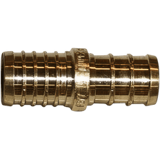 Picture of 3/4 inch Brass PEX Transition Coupling, PEX Barb x PB