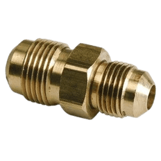 Picture of BrassCraft Brass Reducing Union, 1/2 inch OD x 3/8 inch OD, Flare