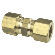 Picture of BrassCraft 62 Rough Brass Reducing Lead Free Union, 1/2 inch OD x 3/8 inch OD, Compression