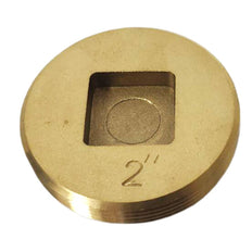 Picture of 2 inch IPS Brass Southern Code Countersunk Clean Out Plug