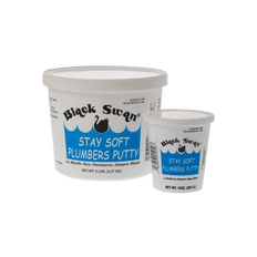 Picture of Black Swan Stay Soft Plumbers Putty, 3 lb, Beige