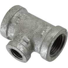 Picture of 3/4 inch x 3/4 inch x 1/2 inch Galvanized Malleable Iron Tee, FIP x FIP x FIP