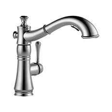 Picture of Delta Cassidy Single Handle Pull-Out Kitchen Faucet, 1.8 gpm, Arctic Stainless