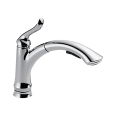 Picture of Delta Linden Single Handle Pull-Out Kitchen Faucet, 1.5 gpm, Chrome