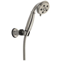 Picture of Delta H2Okinetic 3-Setting Adjustable Wall Mount Hand Shower, Stainless Steel