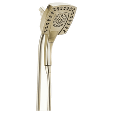 Picture of Delta H2Okinetic In2ition 5-Setting 2-in-1 Shower Head with Hose, Polished Nickel