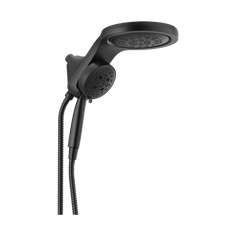 Picture of Delta HydroRain H2Okinetic 5-Setting 2-in-1 Shower Head with Hose, Matte Black