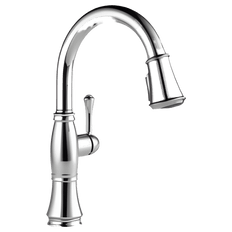 Picture of Delta Cassidy Single Handle Pull-Down Kitchen Faucet, Lumicoat Chrome