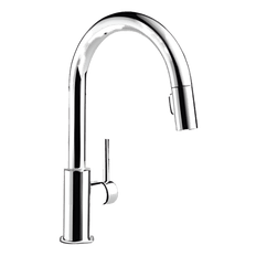Picture of Delta Trinsic Single Handle Pull-Down Kitchen Faucet, Chrome