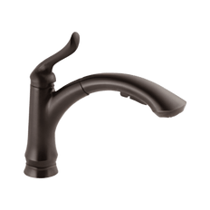Picture of Delta Linden Single Handle Pull-Out Kitchen Faucet, 1.5 gpm, Venetian Bronze