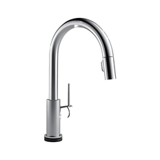 Picture of Delta Trinsic Touch2O Single Handle Pull-Down Kitchen Faucet, Arctic Stainless