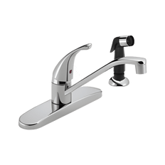 Picture of Peerless Core Single Handle Kitchen Faucet with Side Spray, Chrome