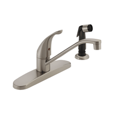 Picture of Peerless Core Single Handle Kitchen Faucet with Side Spray, Stainless