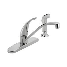 Picture of Peerless Core Single Handle Kitchen Faucet with Side Spray, Chrome