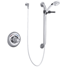 Picture of Delta MultiChoice Lever Handle Universal Shower with Hand Shower, Valve Only, 1.5 gpm, Chrome