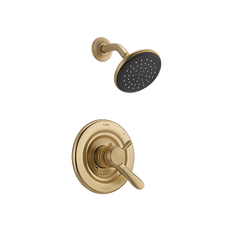 Picture of Delta Lahara Two Handle Shower Trim, 1.75 gpm, Brilliance Champagne Bronze