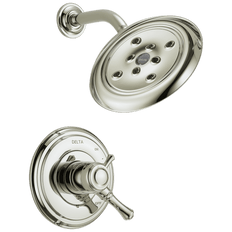 Picture of Delta Cassidy Two Handle Shower Trim, 1.75 gpm, Polished Nickel